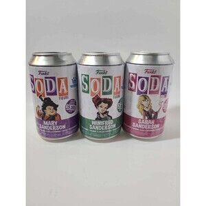 Funko Soda! Sanderson Sisters Hocus Pocus All 3 Available! Sealed New! Limited
